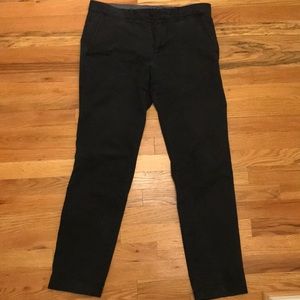 Mens black GAP slim etroit dress pants 31 x 32